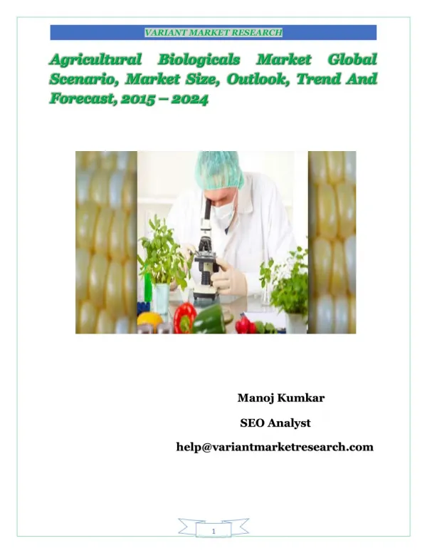 variant market research