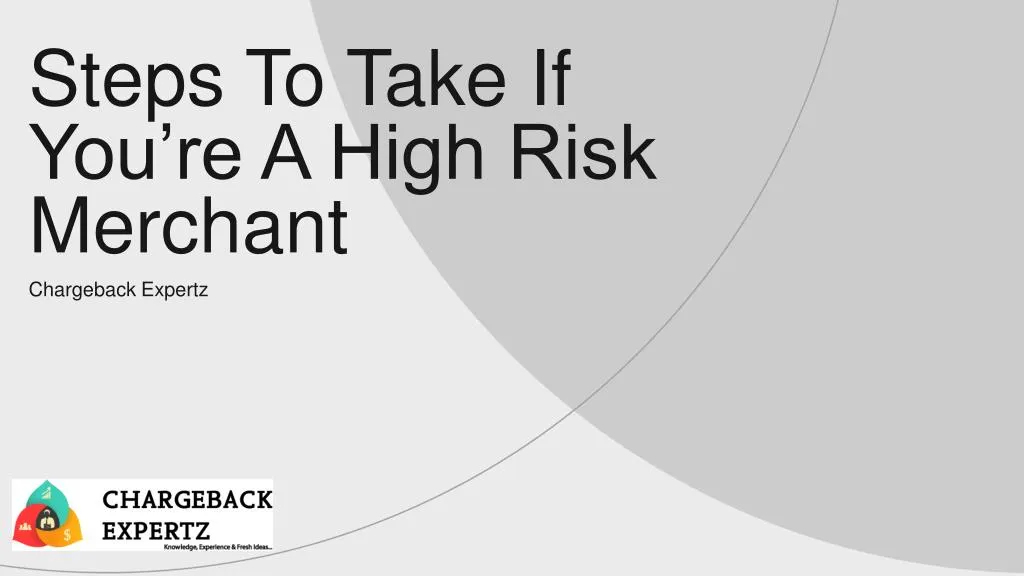 steps to take if you re a high risk merchant