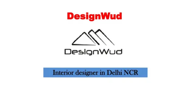 DesignWud Architectural firms in Delhi NCR