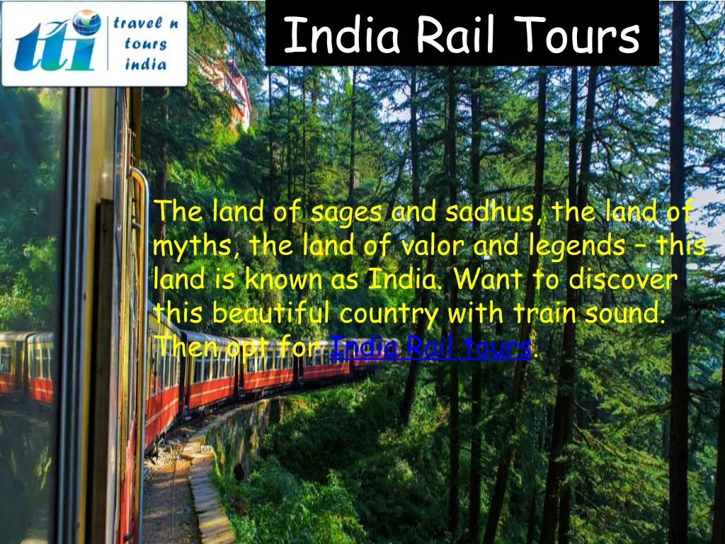 india rail tours india rail tours