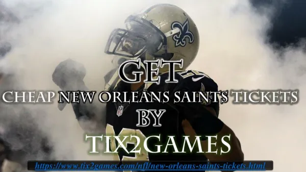 New Orleans Saints Tickets Discount Coupons