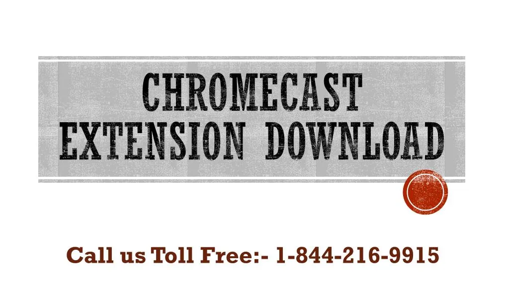 chromecast extension download