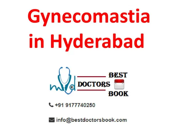 Gynecomastia Surgery in Hyderabad | Gynecomastia Hyderabad