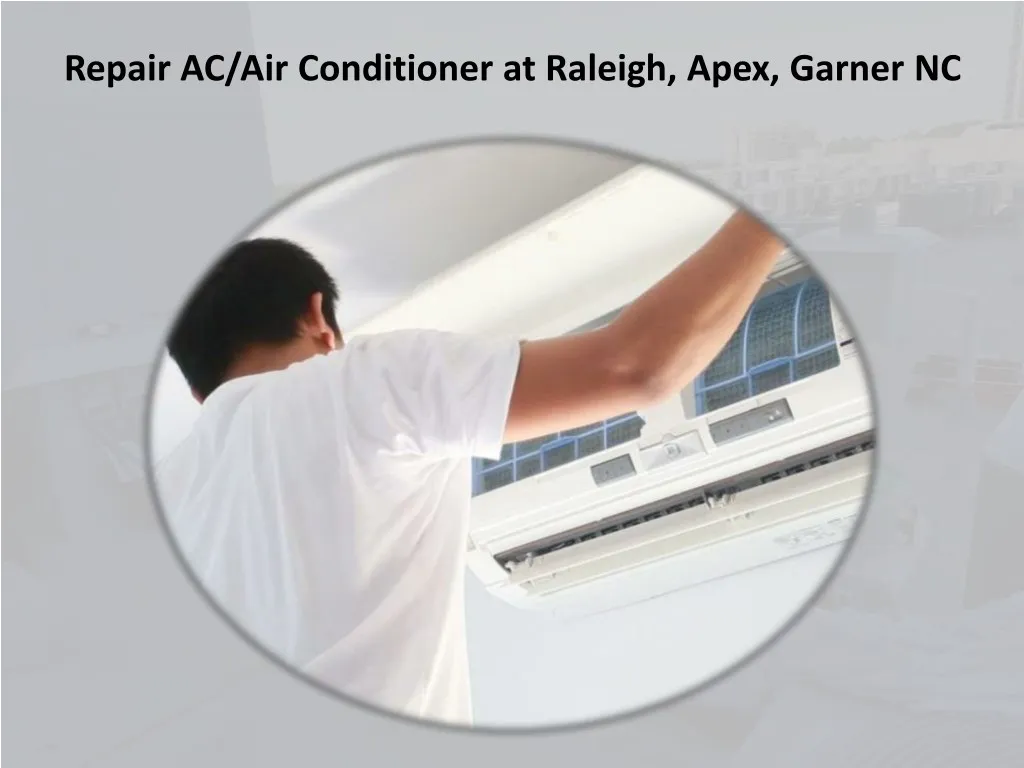 repair ac air conditioner at raleigh apex garner