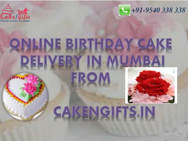 Celebrate your Anniversary by ordering online cake in Mumbai
