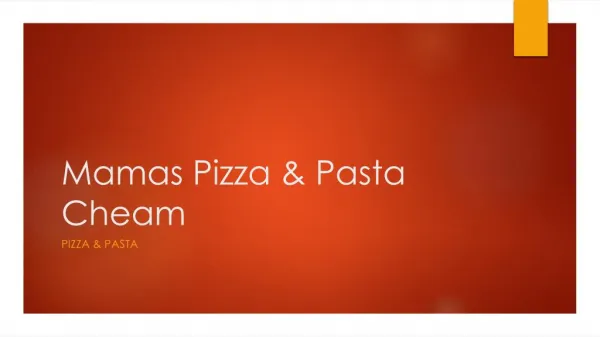 Order Pizza and Pasta Restaurant Cheam
