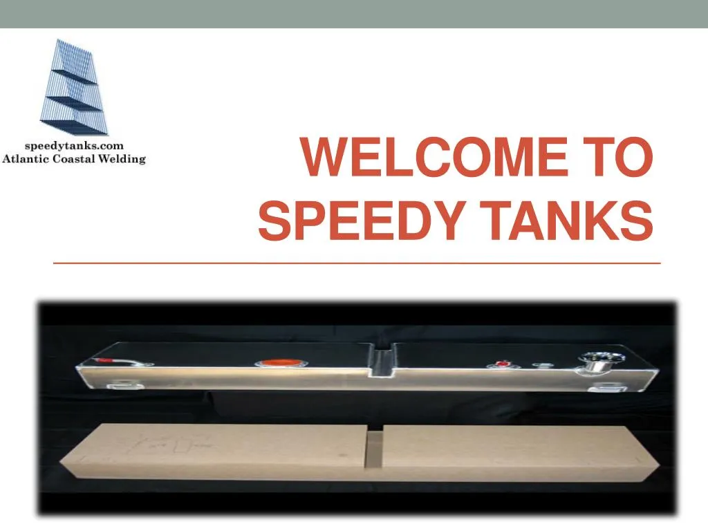 welcome to speedy tanks