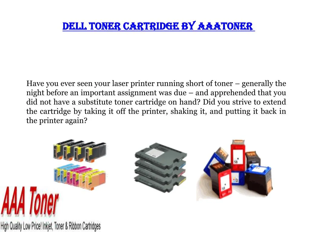 dell toner cartridge by aaatoner