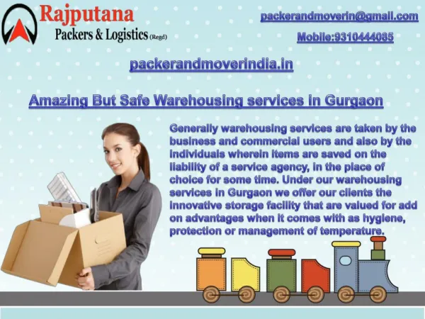 Amazing But Safe Warehousing services in Gurgaon