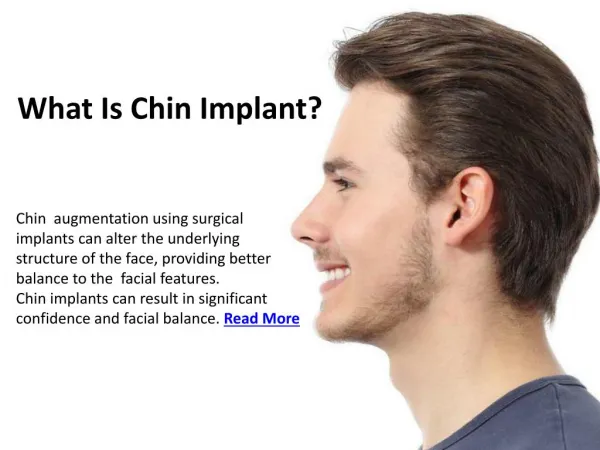 What Is Chin Implant?