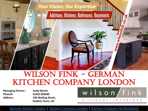 German Kitchen Suppliers London - Wilson Fink