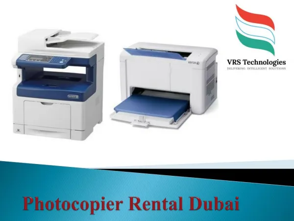 Rent or Lease Copier in Dubai | Lease a Printer in Dubai