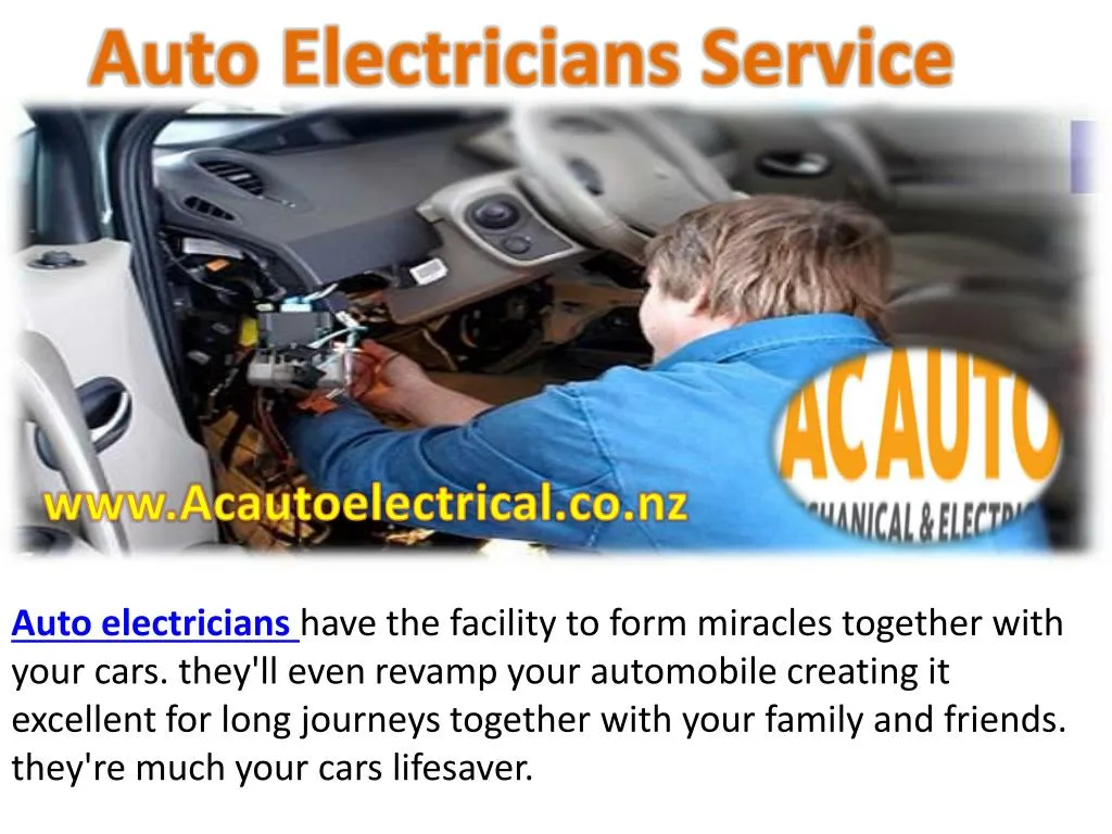 auto electricians service