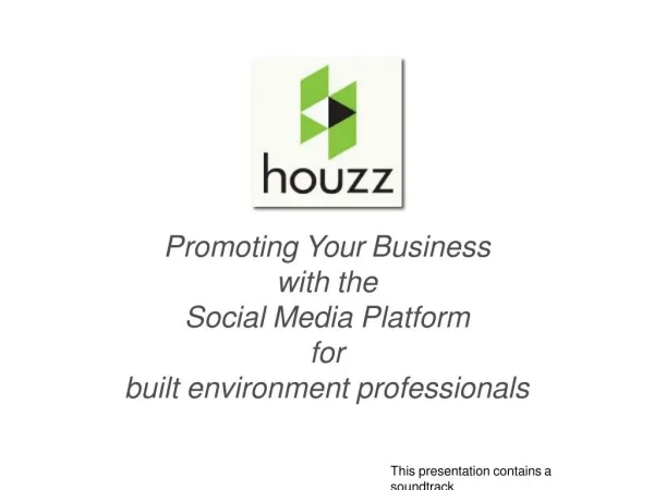 Houzz for marketing