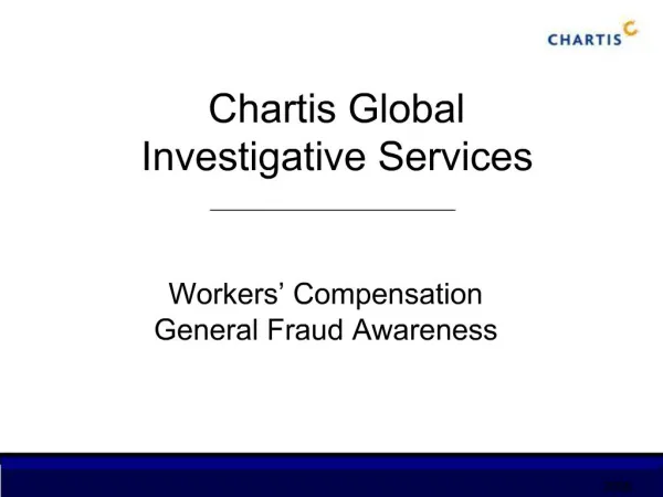 Chartis Global Investigative Services