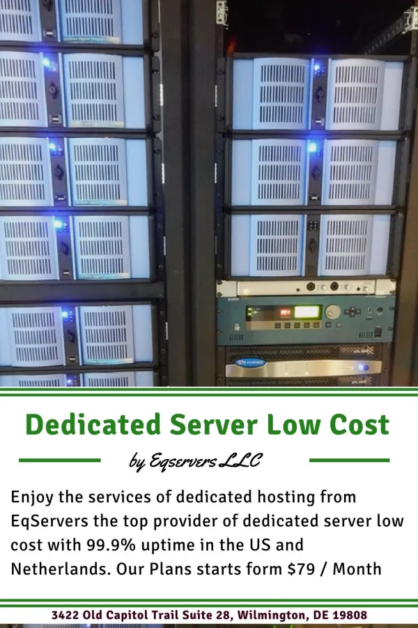 Dedicated Server Low Cost
