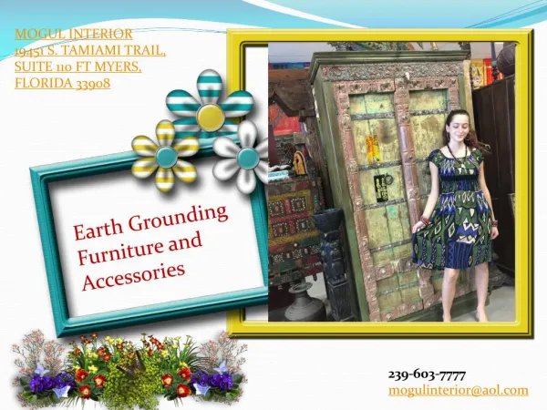 Earth Grounding Furniture and Accessories