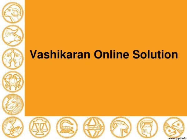 Vashikaran Online Solution