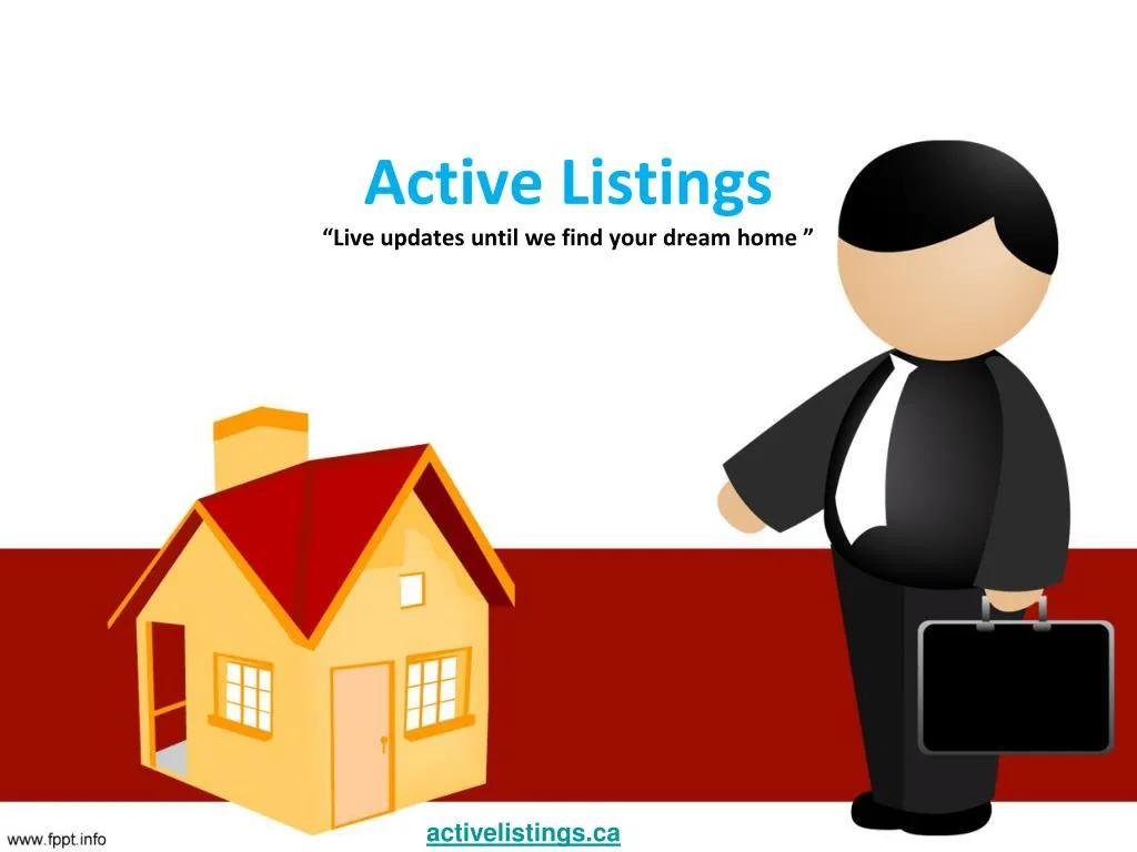 active listings live updates until we find your dream home