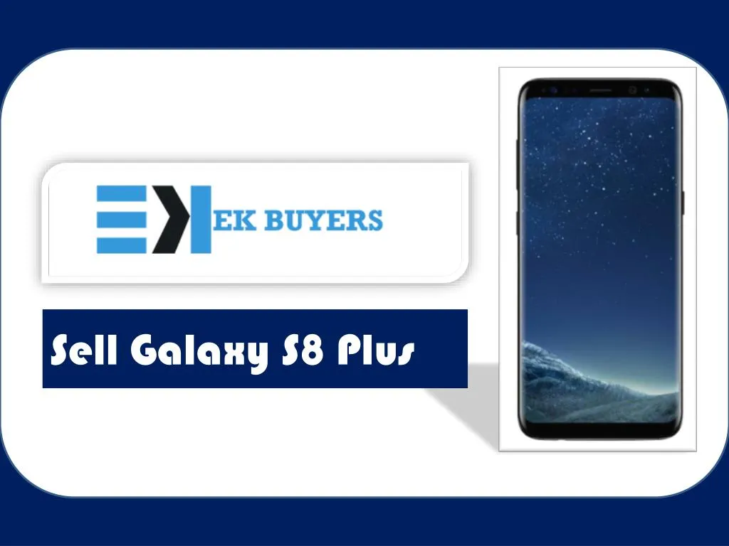 sell galaxy s8 plus