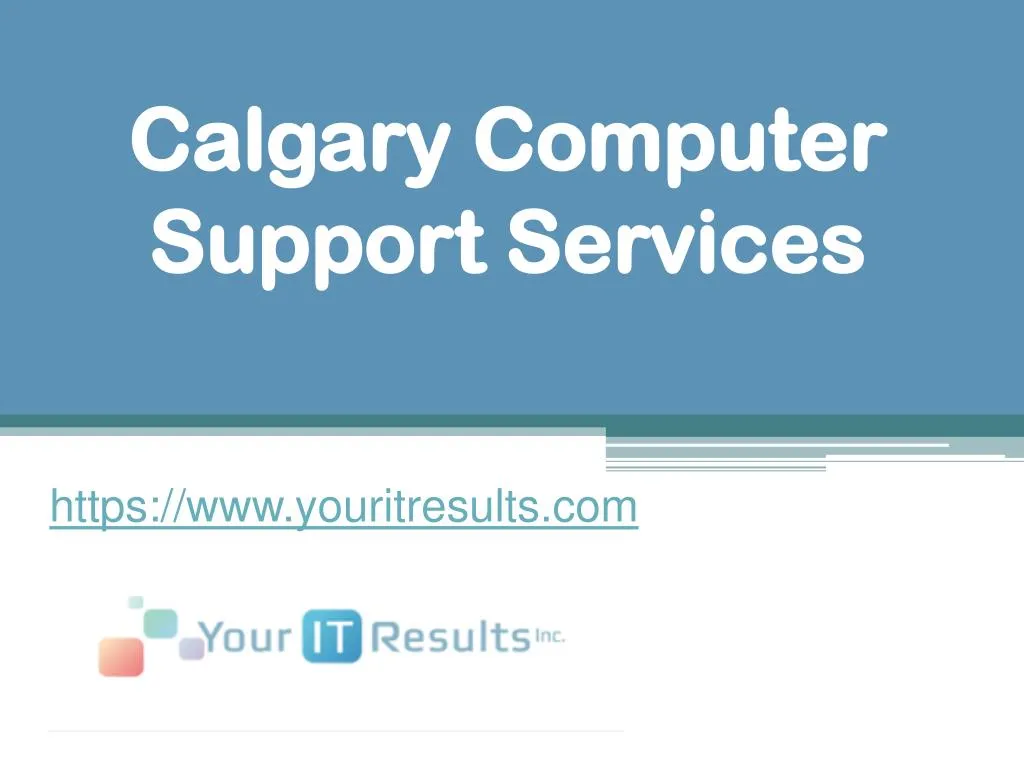 calgary computer support services