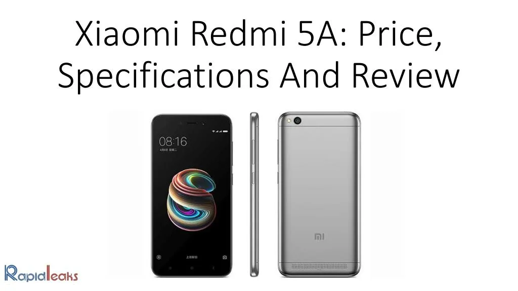 xiaomi redmi 5a price specifications and review