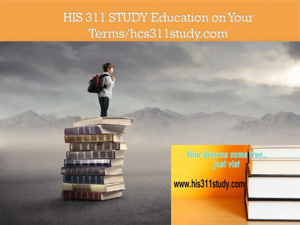 his 311 study education on your terms hcs311study com