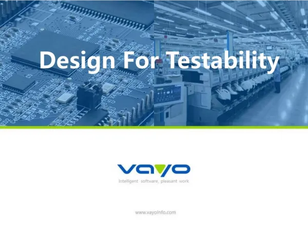 Design for Testability - Allows an Design to Turn Into Testable