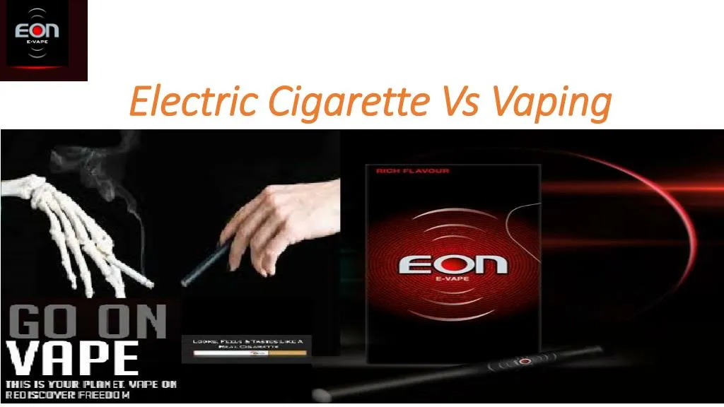 electric cigarette vs vaping