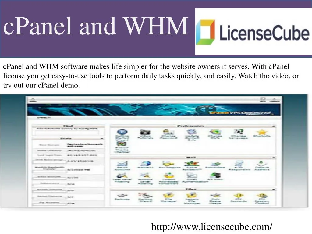 cpanel and whm