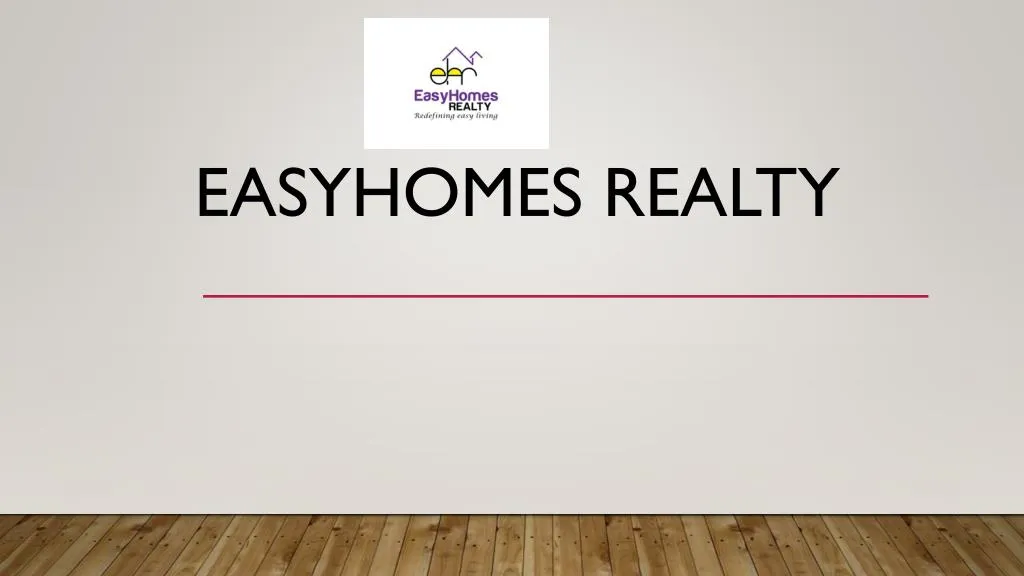 easyhomes realty