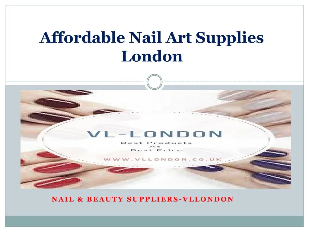 affordable nail art supplies london