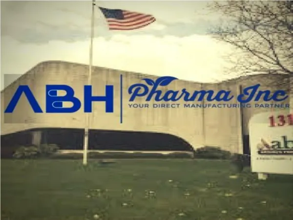 ABH Pharma Inc Custom Dietary Powder Manufacturing