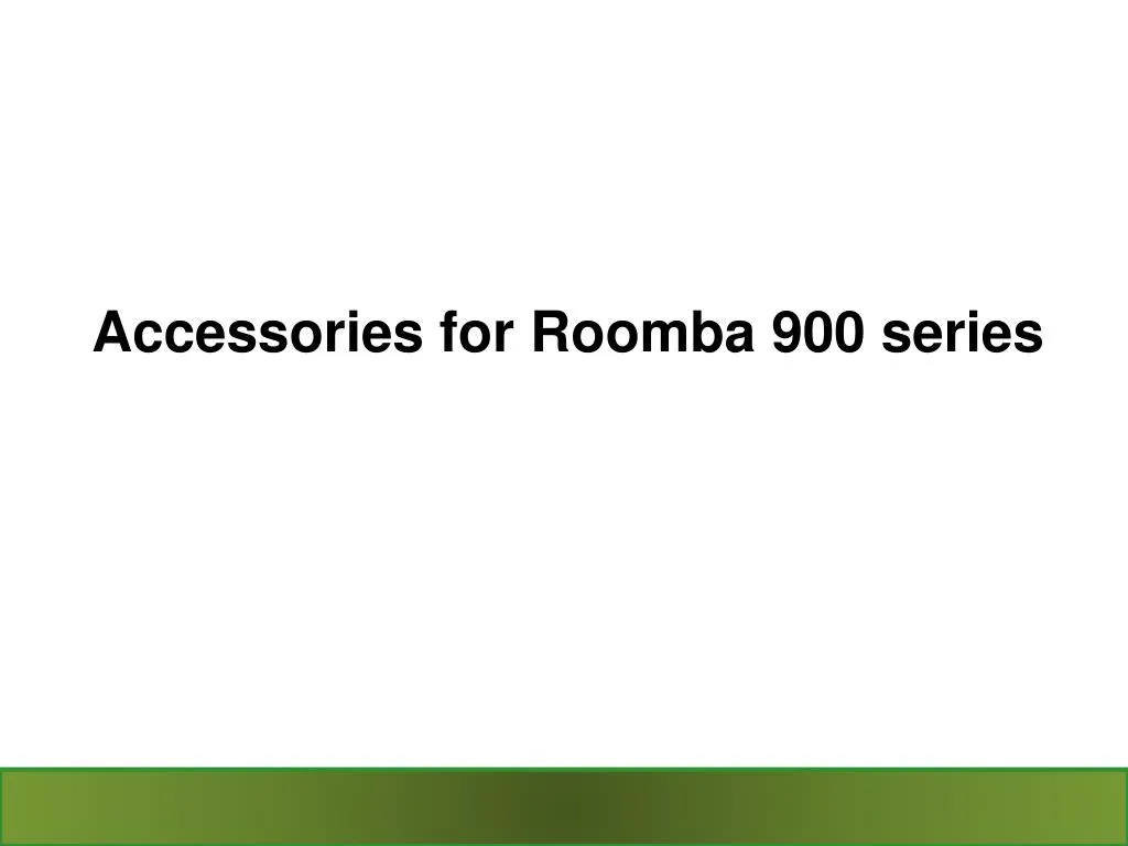 accessories for roomba 900 series