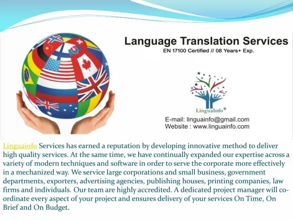 Translation Service Agency