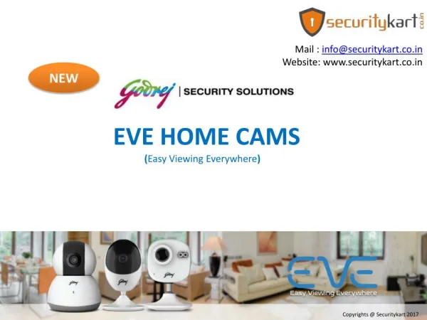 Godrej EVE Wi-Fi Home Cams - Securitykart
