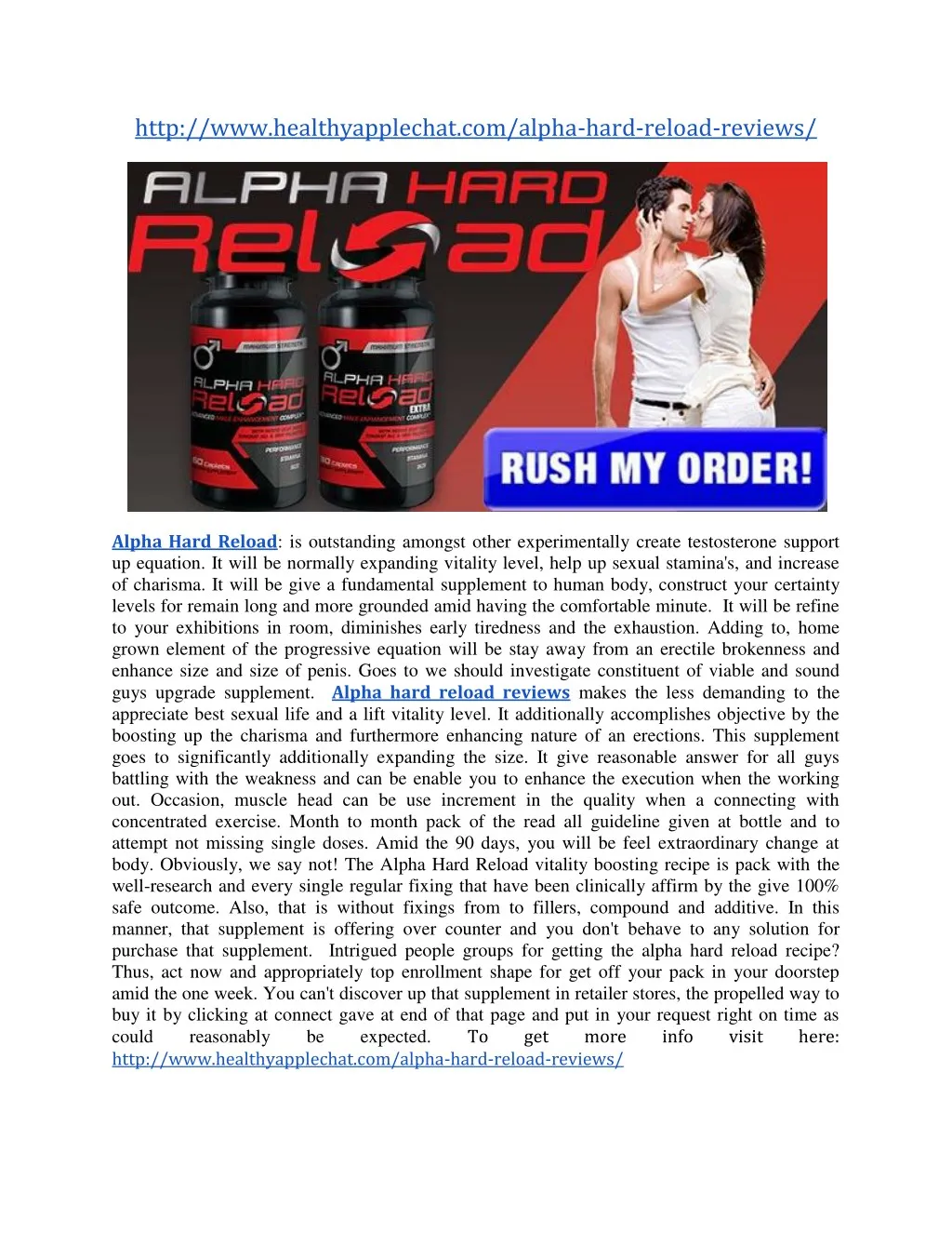 http www healthyapplechat com alpha hard reload