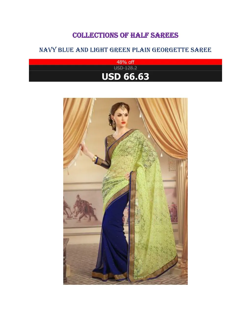 collections of half sarees collections of half
