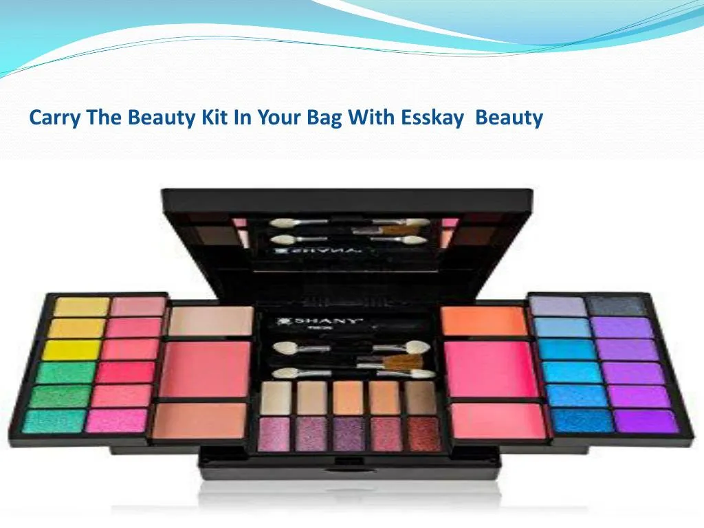 carry the beauty kit in your bag with esskay