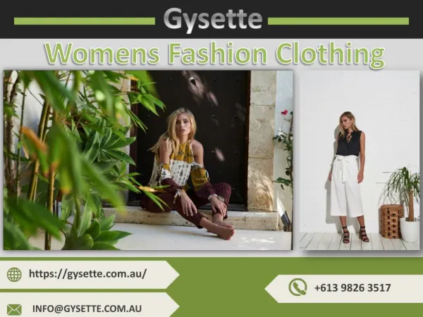 Grab the Best Variety of Designer Dresses in Australia - Gysette