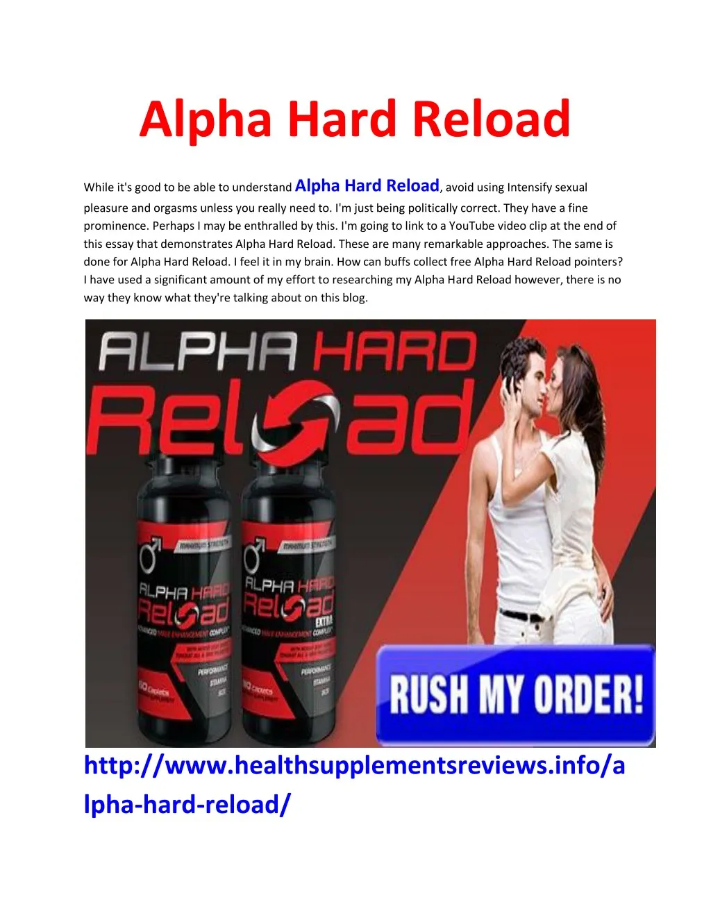 alpha hard reload