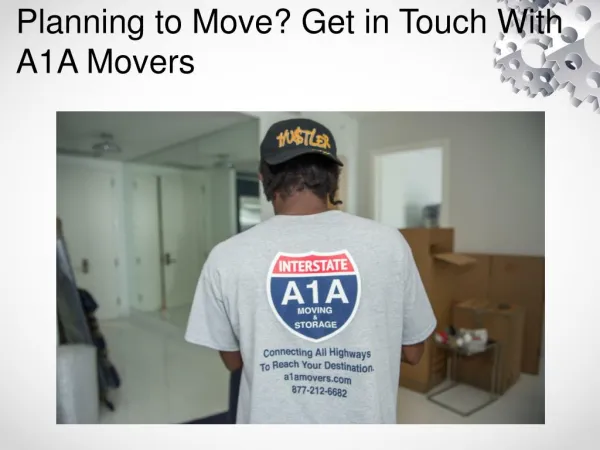 Planning to Move? Get in Touch With A1A Movers