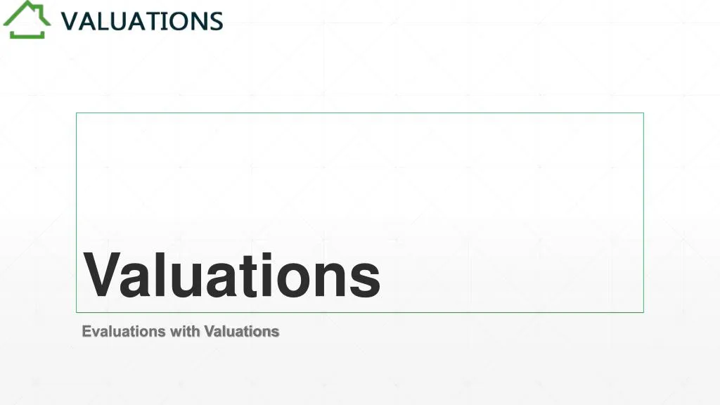 valuations