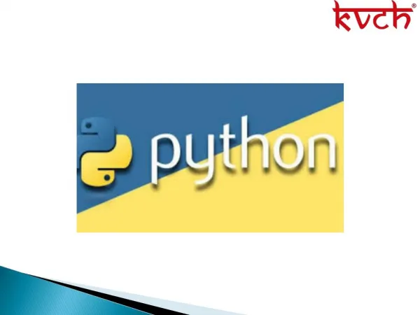 Python best industrial training from KVCH