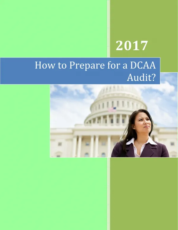 How to Prepare for a DCAA Audit?