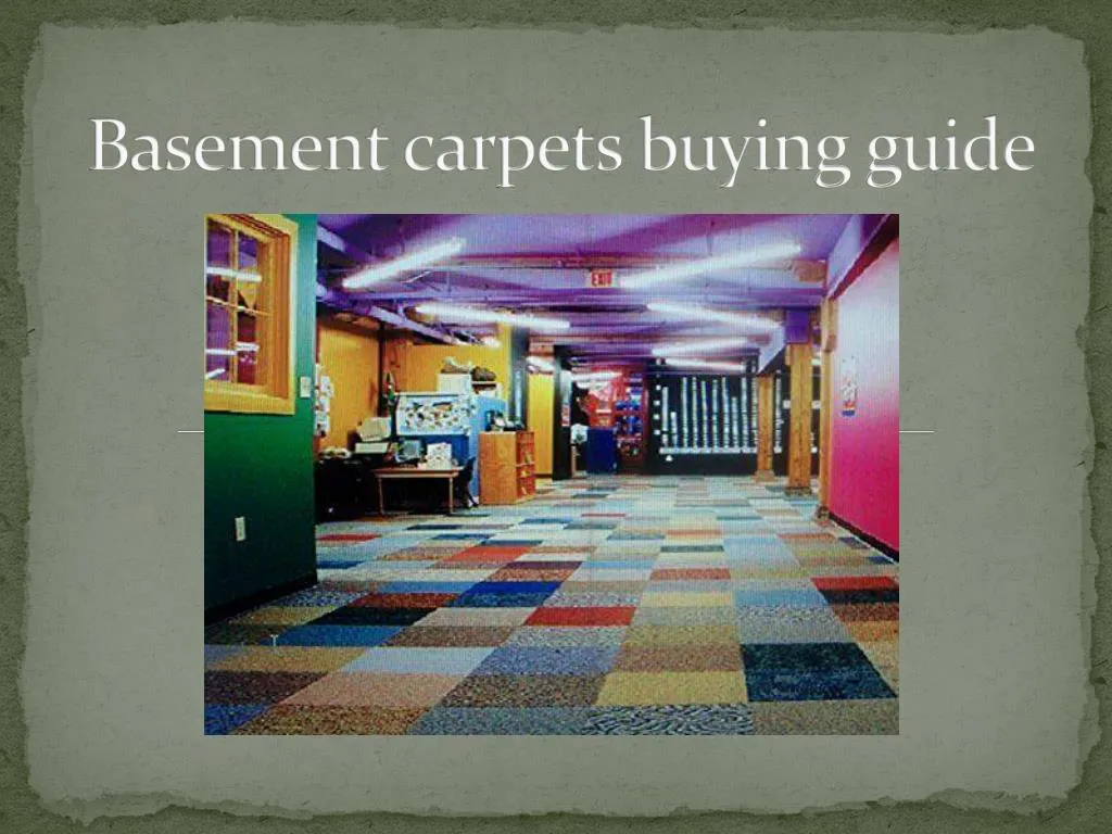 basement carpets buying guide