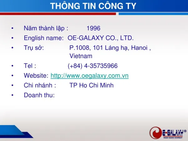 th ng tin c ng ty
