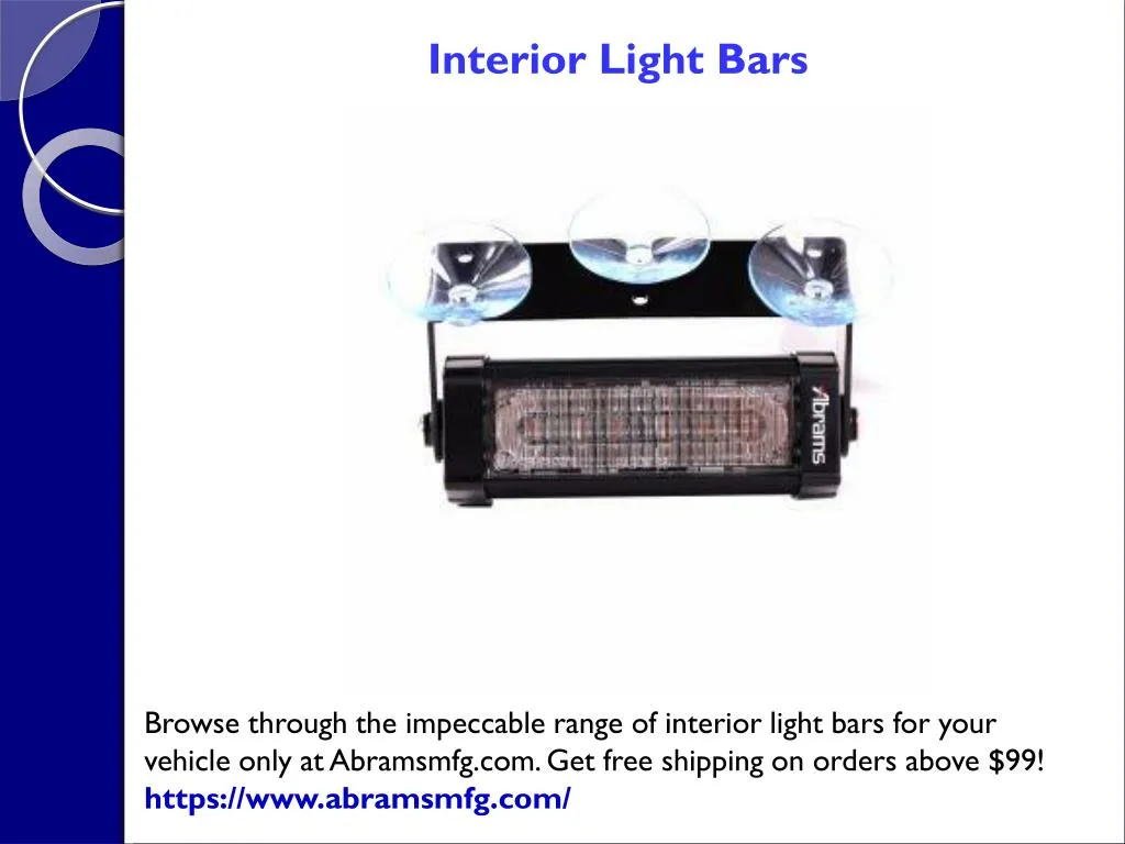 interior light bars
