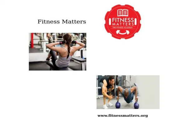 Fitness Training by Fitness Matters