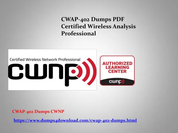 Download Verified CWAP-402 Exam Certifications Questions - Dumps4Download